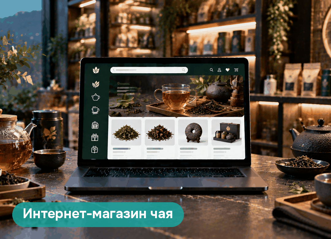 Обложка кейса: Разработка интернет-магазина чая на Тильде