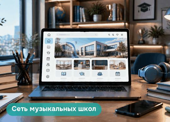 Обложка кейса: 1602 заявки по 126 рублей с поискового трафика для сети школ